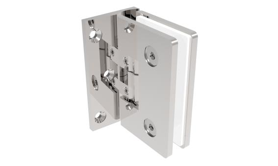  Zawias do drzwi szklanych +/- 90 stopni flex