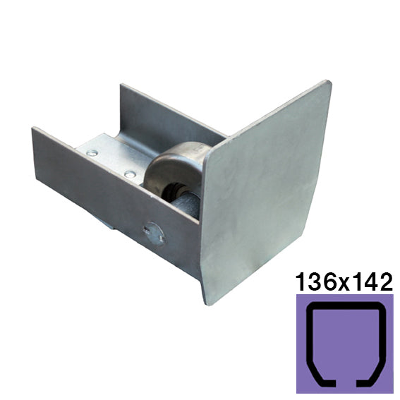 Osprzet bram Zn, profile 136x142, L165mm