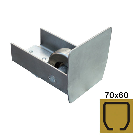 Rolka najazdowa Zn, profile 70x60, L115mm