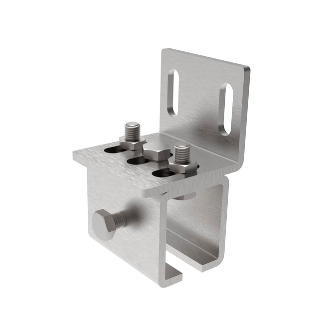 Uchwyt profilu INOX, profile 42x54mm