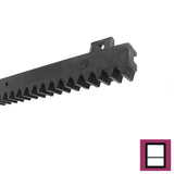 Listwa zebata PVC+Fe,27x18mm,L1m,max 700kg