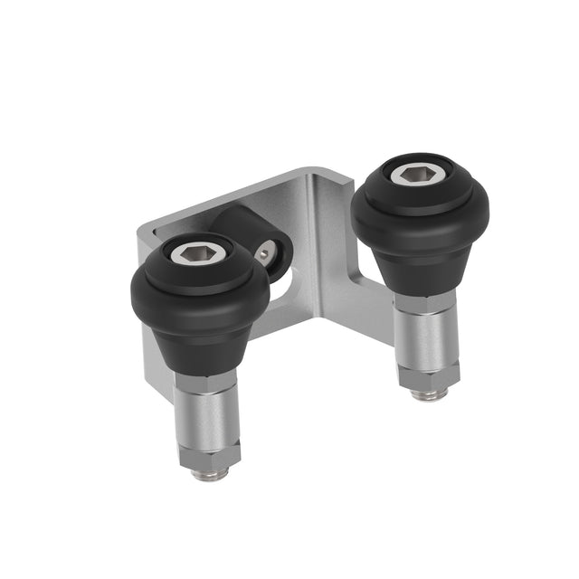 Odbojnik do bram samonośnych, b40mm, black rubber