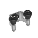 Odbojnik do bram samonośnych, b60mm, black rubber