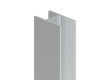 Anchoring Profile for Side Mounting of Post 56x60 – Natural
