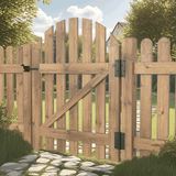 Aluminum Self-Closing Hinges with High Load Capacity – Black