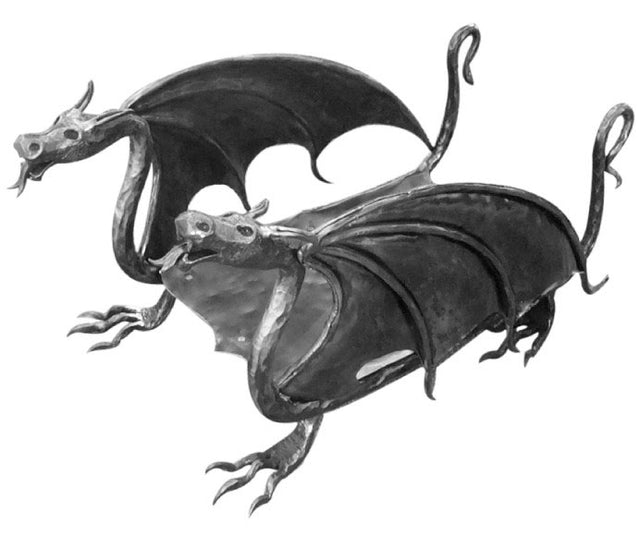 Kuty produkt h360, 670x400mm, Fe, warnish