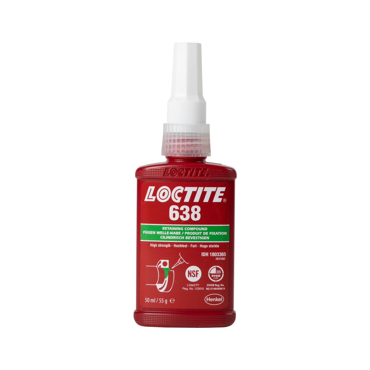 Klej z aktywatorem - LOCTITE 638, 50ml