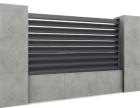 Ogrodzenia aluminiowe z żaluzjami