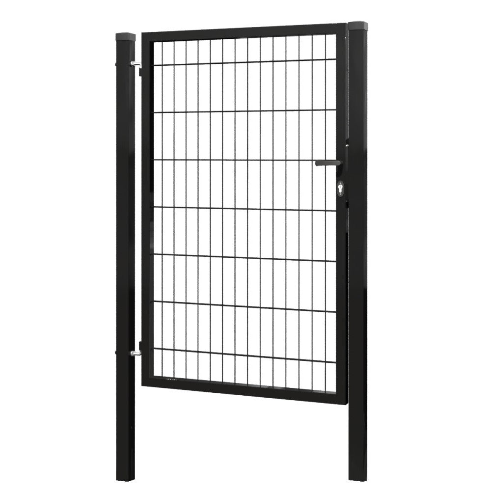 Bramka 1kr. 2D BOX ZnPVC 1000x1500mm RAL 9005 czarna matowa