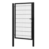 Bránka 1kr. 2D BOX ZnPVC 1000x1700mm RAL 9005 čierna matná