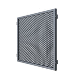 Panel ogrodzeniowy aluminiowy 2000x1500mm siatka ciemnoszara.