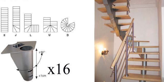 Schody-segment V 3040-2740mm