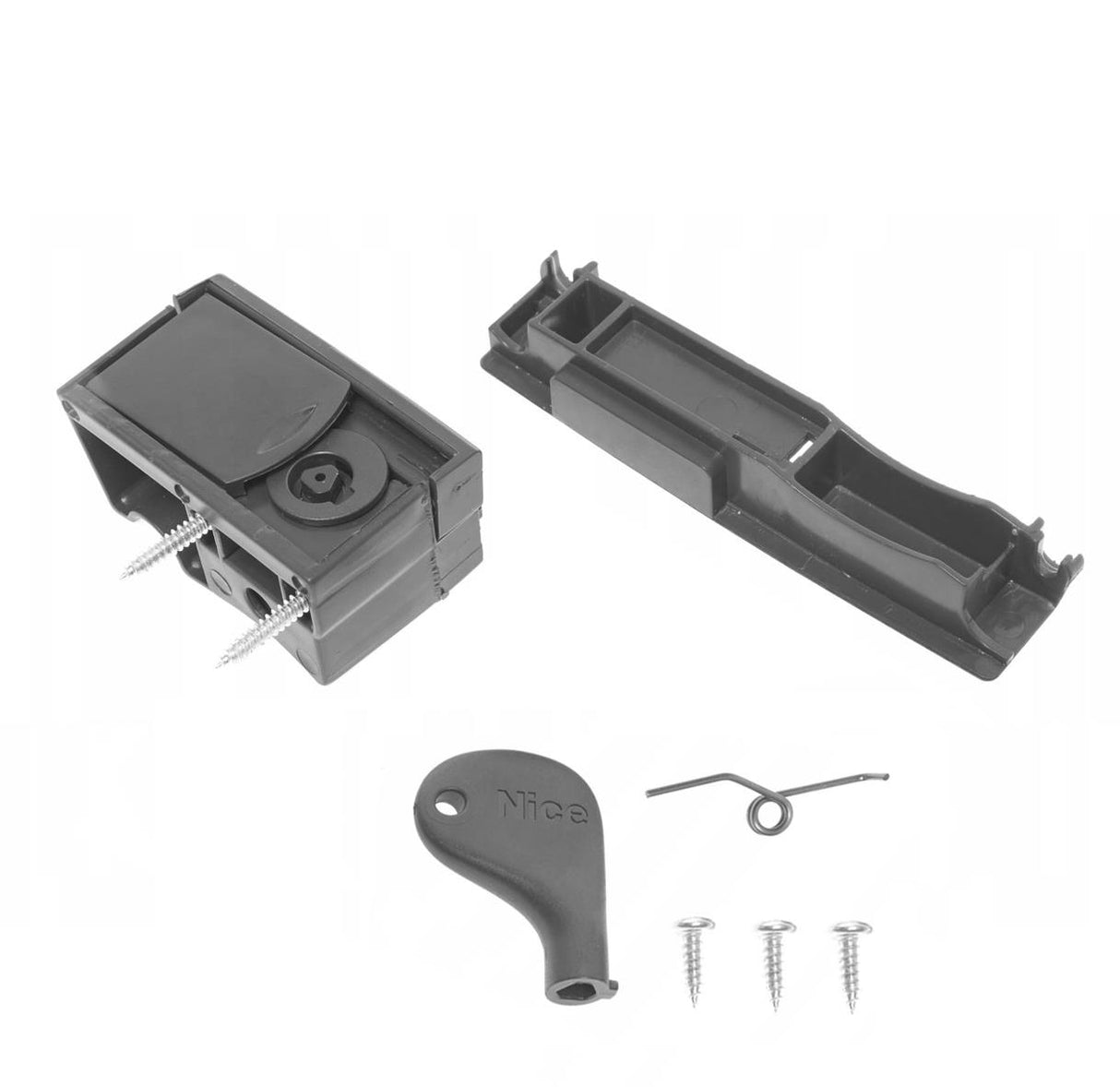 Odblokovací mechanizmus so zámkom pre RD/RB400