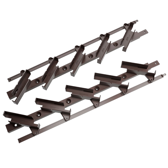 Pohyblivý plastový systém - žalúziový - pár (ľavý + pravý)