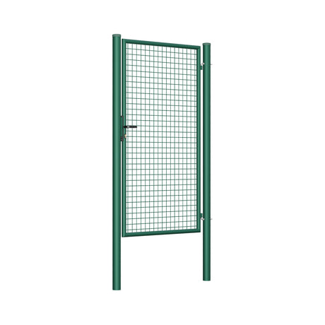 Bránka 1kr. ROUND ZnPVC 1000x1800mm, D75mm, zelená