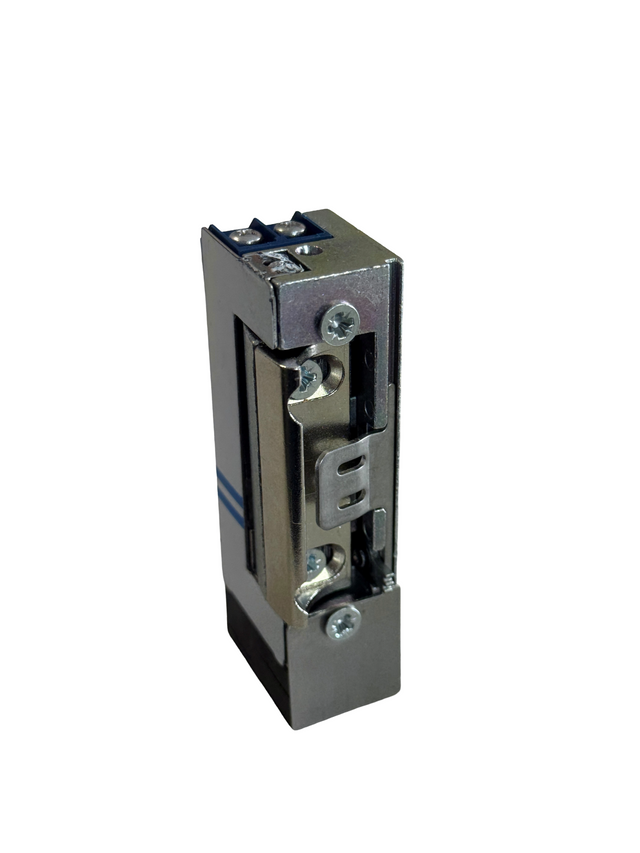Electromagnetic lock with auxiliary contact, without memory 12-24V AC/DC