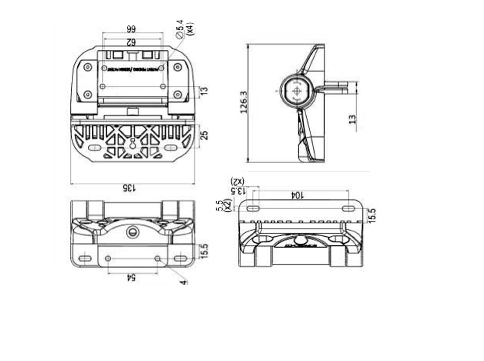 Zawias do ciężkich bram, z regulowaną sprężyną, z regulowaną końcowka
