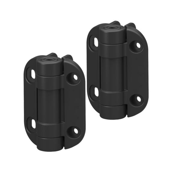 Zawias bramowy, z regulowaną sprężyną