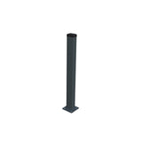 Stĺpik 60x40mm s pätkou ZnPVC 1400mm antracit