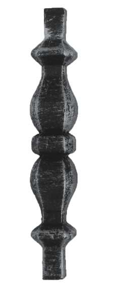 Tralka kuta 14x14, h140, b25mm