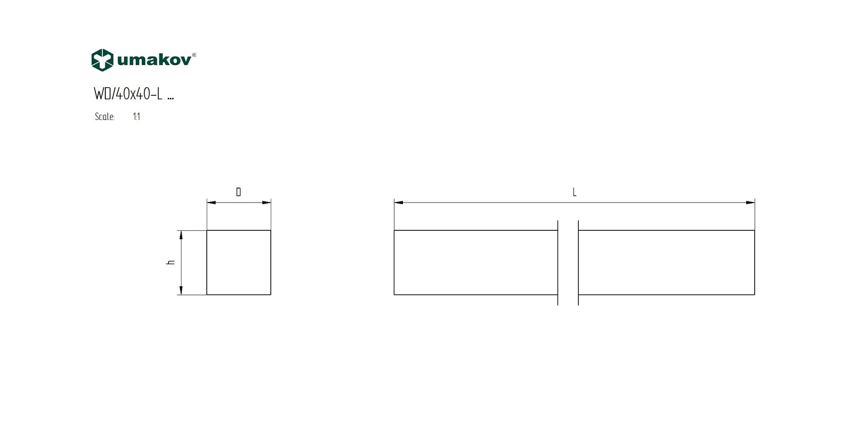 Poręcz z drewna dębowego