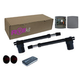 Napęd Rollkit do bramy dwuskrzydłowej, komplet z fotokomórkami
