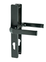 Komplet klamka - klamka z szyldami, Zamak