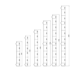 Zváraný plotový panel 3D ZnPVC 2500x2030x4mm zelená