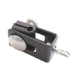 Bracket for welded panel "U" ZnPVC anthracite