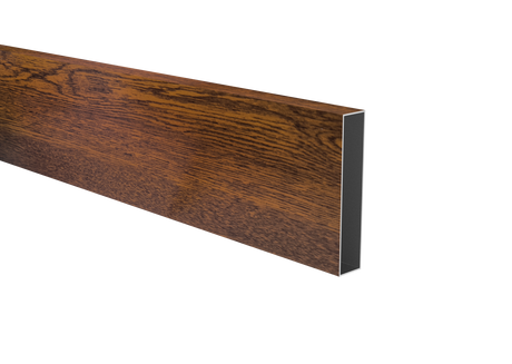 Aluminiowe wypełnienie ogrodzenia 20x100x1,1-6000mm ciemny orzech