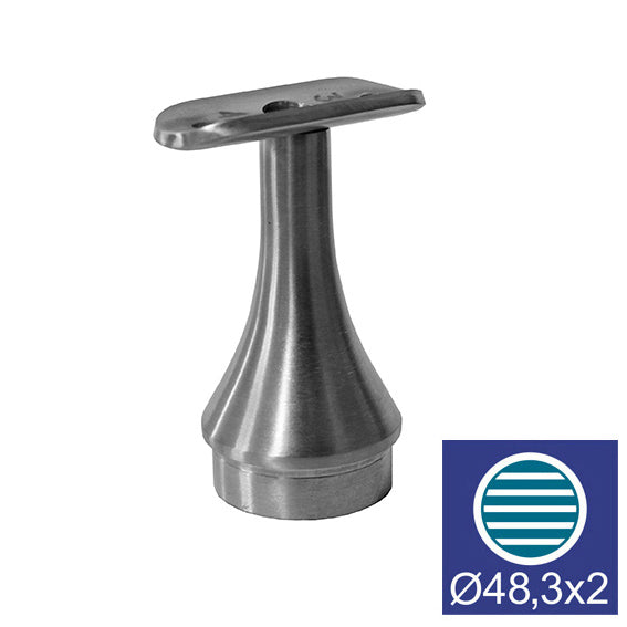 mocowanie pochwytu AISI304, d48,3x2/H68mm