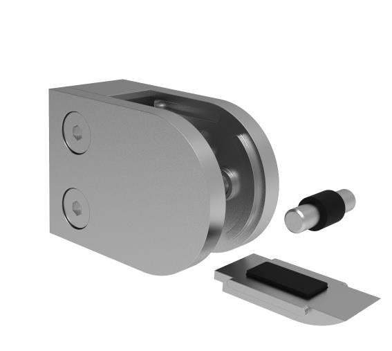 Uchwyt wypelni szkła obły na płasko