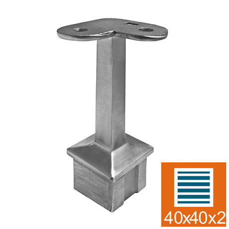 Uchwyt poręczy płaskiej na rogi