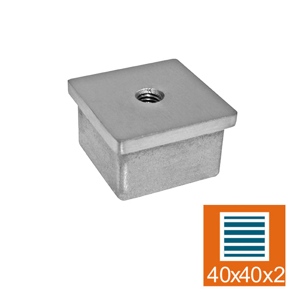 Zaślepka poręczy z gwintem