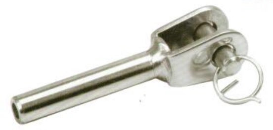 Mocowanie linki AISI316, d5mm