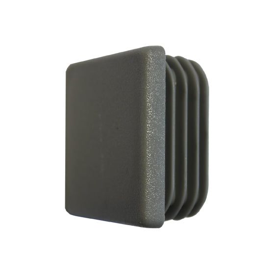 Zaślepka -szara PVC, 40x40mm