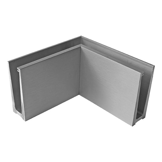 Profil balustrady szklanej Al AL/ELOX/Satin L195mm