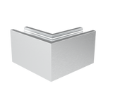 Profil balustrady szklanej Al AL/ELOX/Satin L195mm