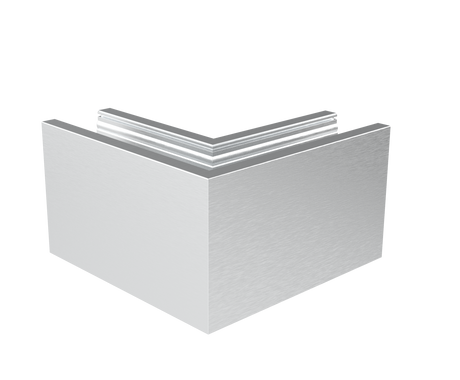 Profil balustrady szklanej Al AL/ELOX/Satin L195mm