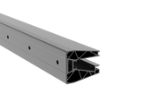 Aluminiowa daszka szklana profil FIX +1.5°