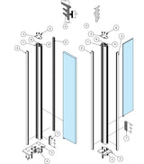 Słupek aluminium - kat R