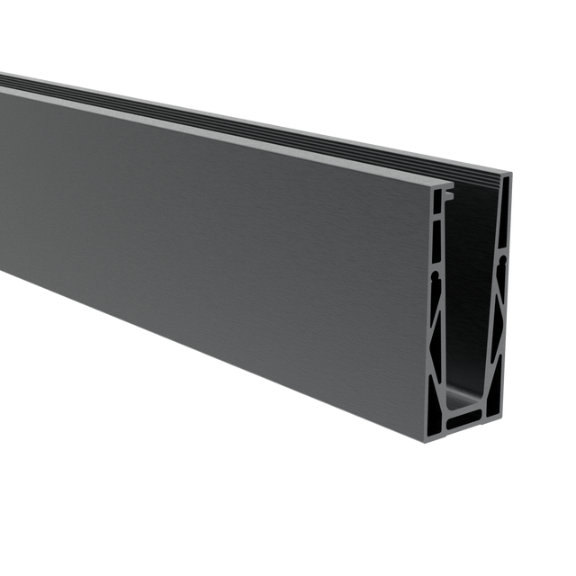 Profil balustrady szklanej