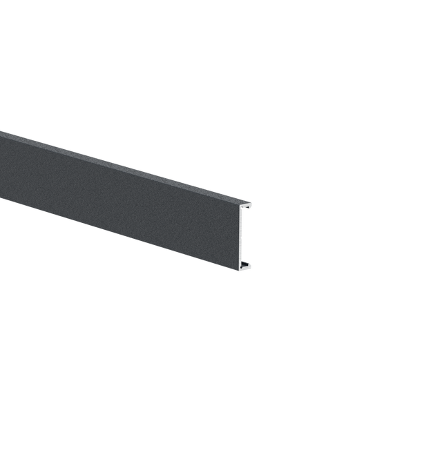 Aluminiowy profil elewacyjny 25x6-6000mm R7016