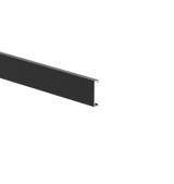 Aluminiowy listwa elewacyjna 25x6-6000mm R9005