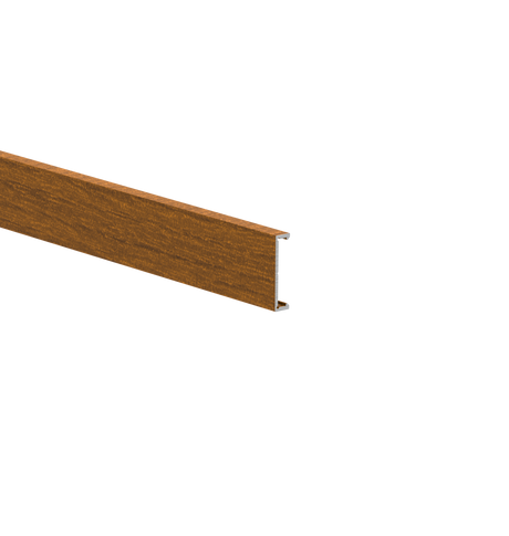 Aluminiowy listwa fasadowa 25x6-6000mm W03