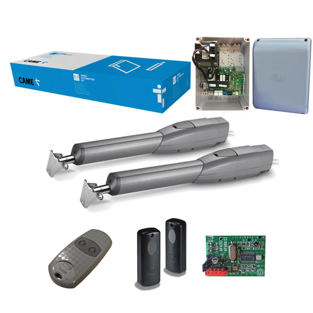 Napęd CAME do bram dwuskrzydłowych, komplet z fotokomórkami