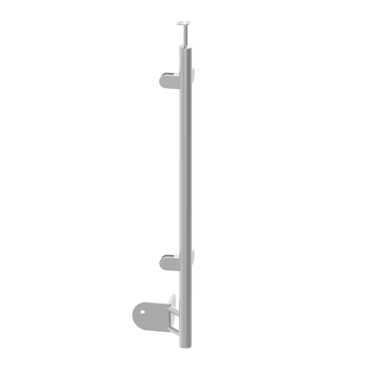 Słupek nierdzewny -prosto