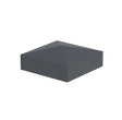 Aluminum post cap70X70, anthracite