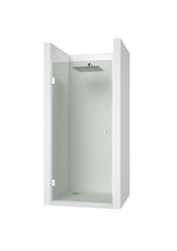  Zawias do drzwi szklanych +/- 90 stopni AISI304,