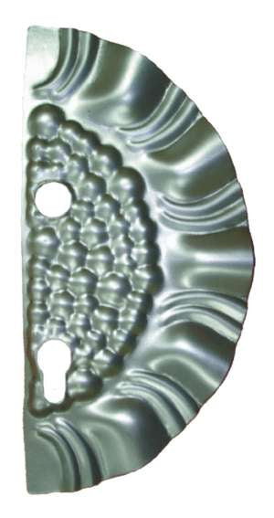 Szyld zdobiony 265x125, t1,2, d19, 90mm